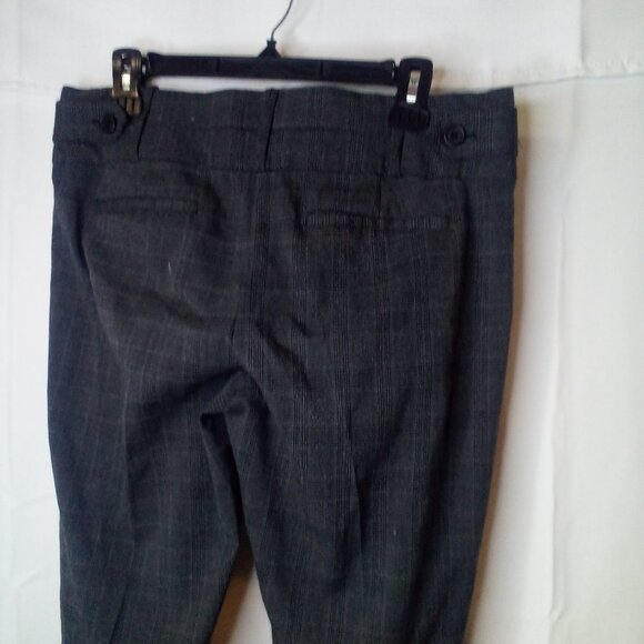 Maurices Pants Women 9 10 Career Classic Plaid Gray - Picture 11 of 14
